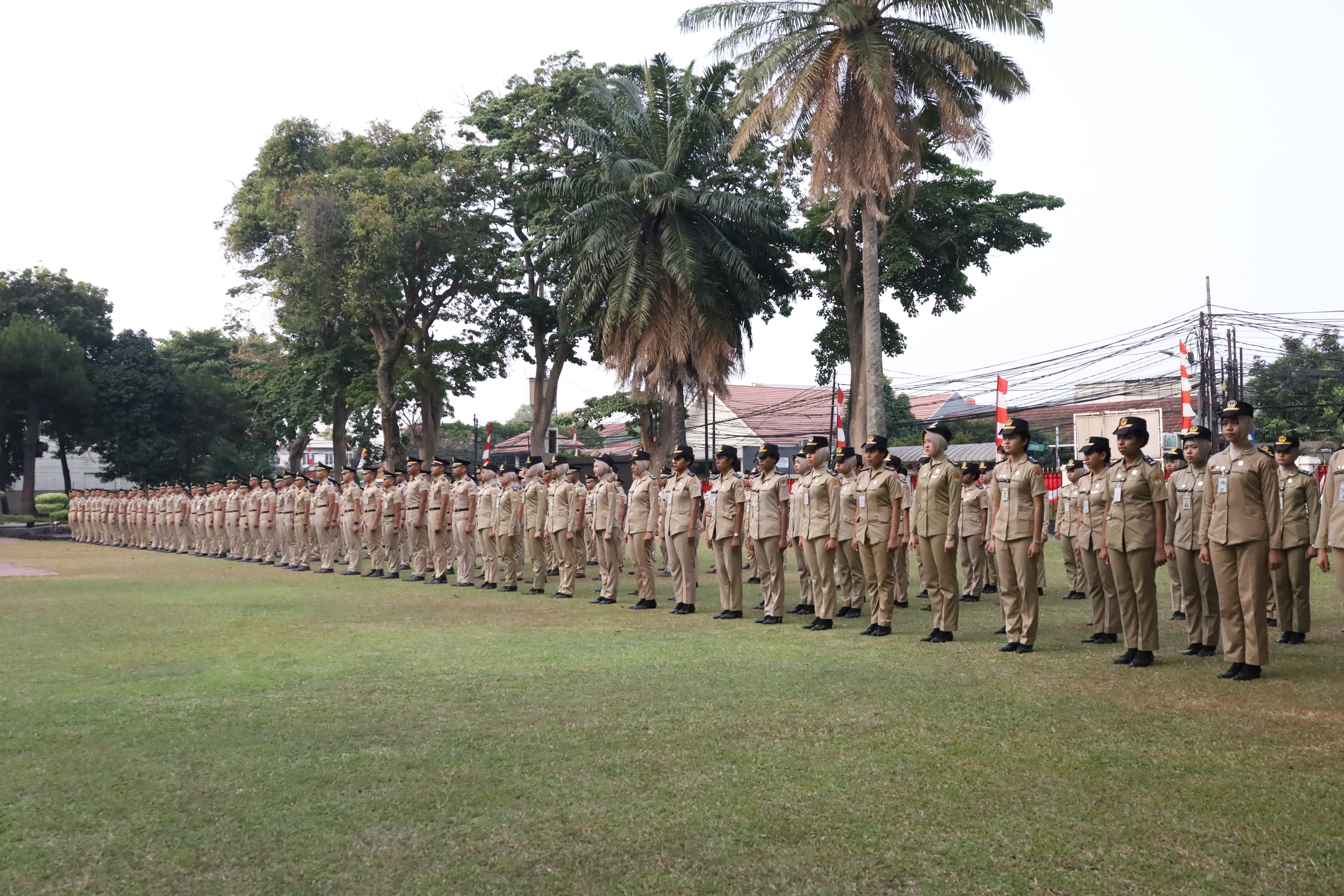 Apel Kedatangan Praja IPDN Angkatan XXXV di Kampus Jakarta (2026)