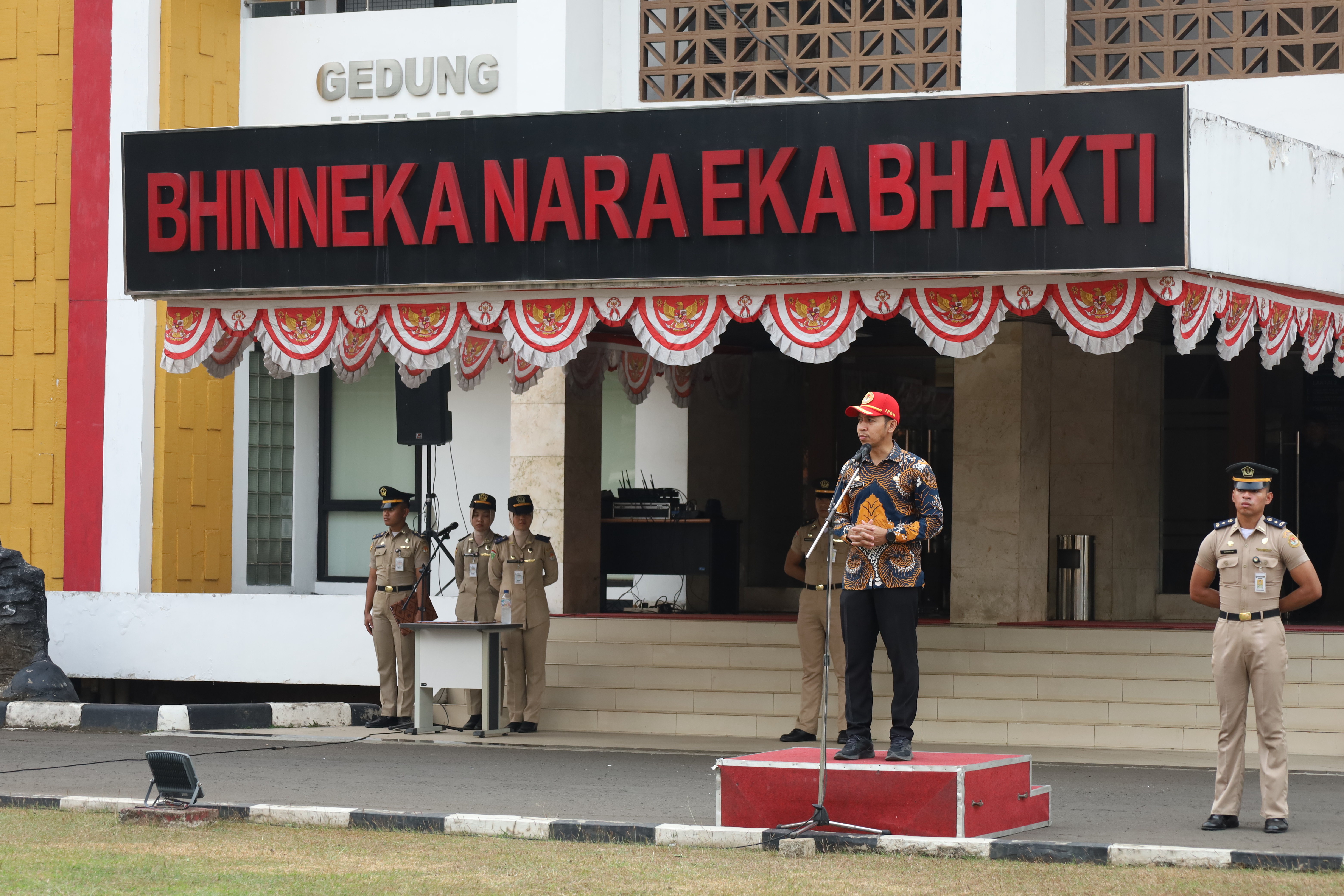 Apel Kedatangan Praja IPDN Angkatan XXXV di Kampus Jakarta (2026)