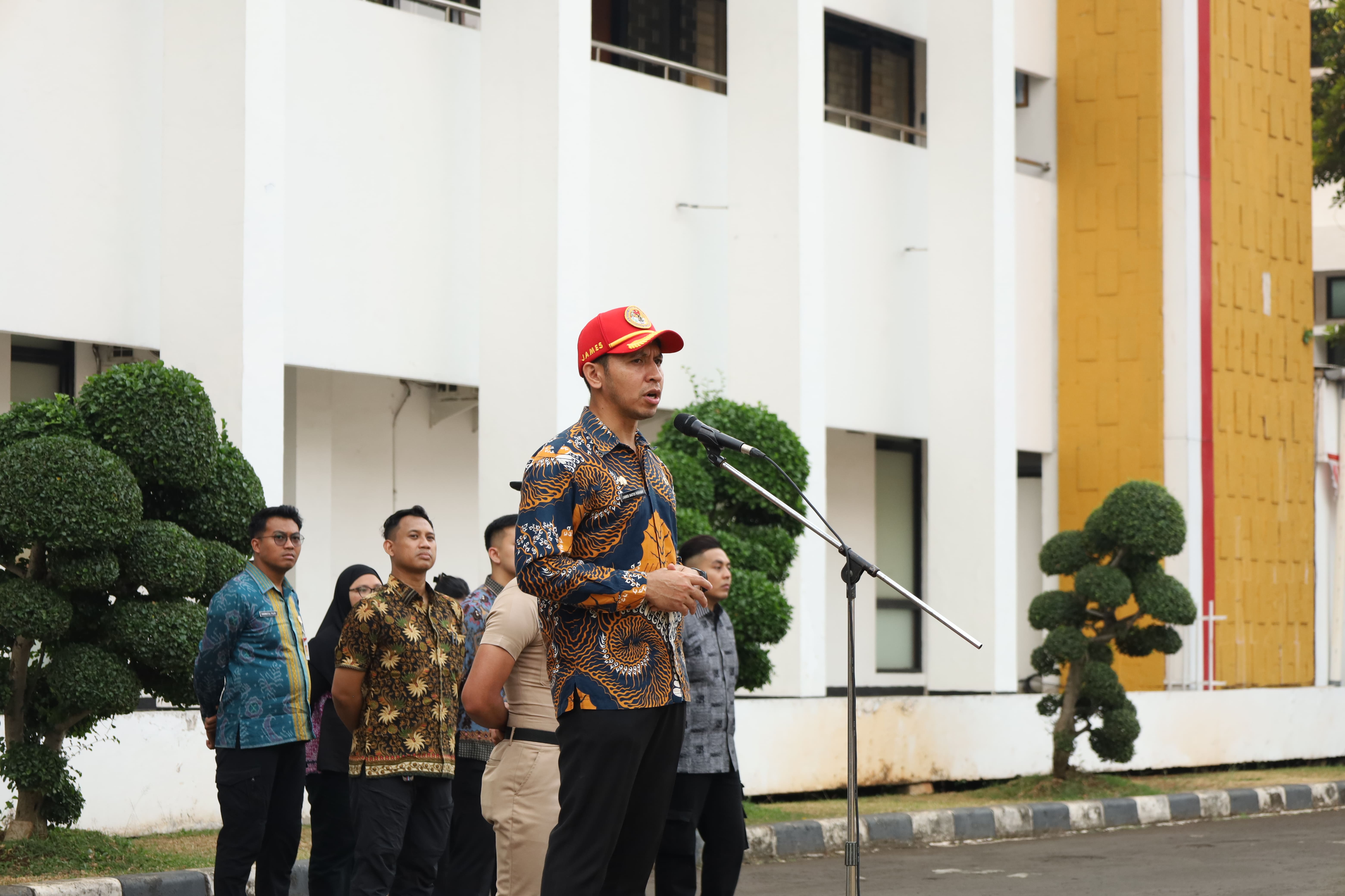 Apel Kedatangan Praja IPDN Angkatan XXXV di Kampus Jakarta (2026)