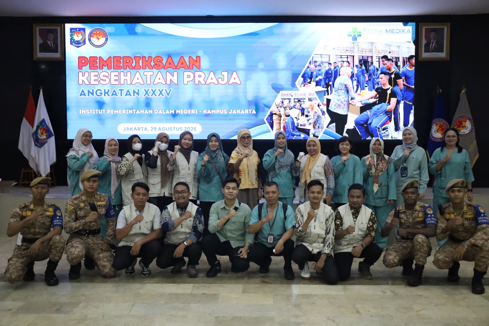 IPDN Kampus Jakarta Laksanakan Pemeriksaan Kesehatan Praja dalam Rangka Penegakan Disiplin