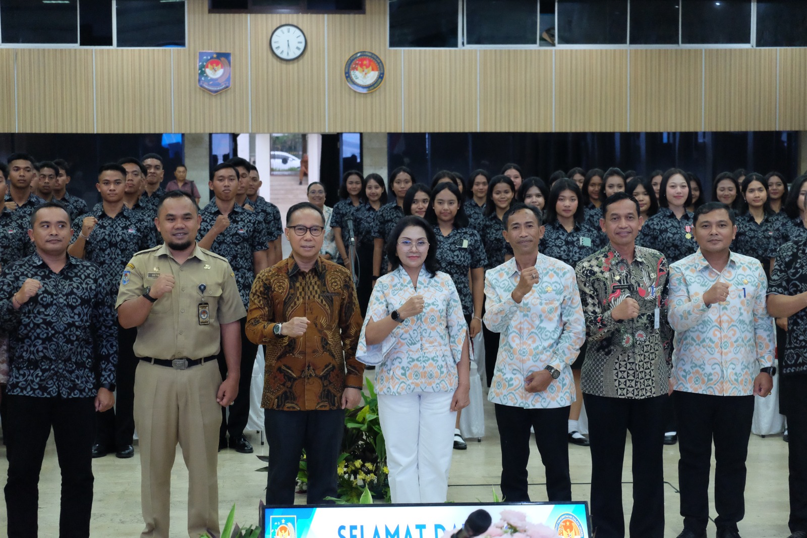 IPDN Kampus Jakarta Terima Kunjungan Pasukan Pengibar Bendera Pusaka Kabupaten Badung